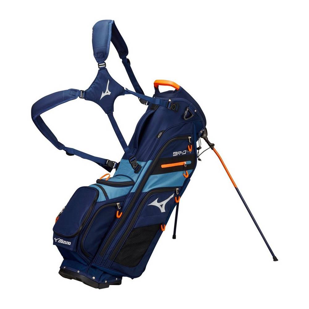 Bolsa Mizuno BR-D4 6-Way Stand Hombre Azul Marino/Gris Azules España FSRC-18972